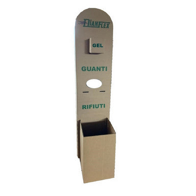Dianflex COLONNINA PER IGIENIZZANTE FULL-OPTIONAL RESISTENTE IN CARTONE         HxLxP cm 130x30x50 - 150-P2023