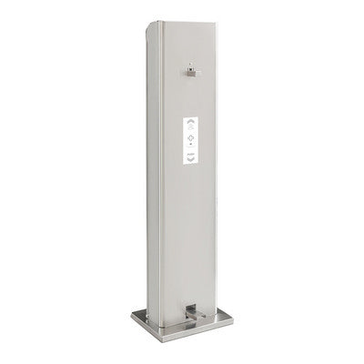 Dianflex DISPENSER SANITARIO IGIENIZZATORE A PEDALE    HxLxP cm 110x25x11 - 150-P2025