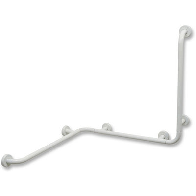 Dianflex CORRIMANO AD ANGOLO CON MONTANTE A DESTRA cm.65 x 65 x 75 dx - 151-321