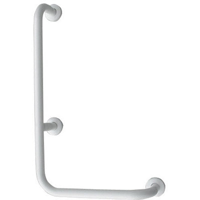 Dianflex CORRIMANO ANGOLARE CON MONTANTE A SINISTRA cm. 35 x 65 sx Acciaio Inox - 151-323-AC