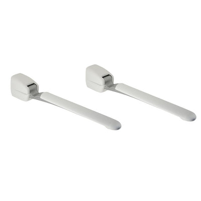 Dianflex BRACCIOLI RIBALTABILI DA MURO BIANCHI         Lungh. 45 cm - 151-3405