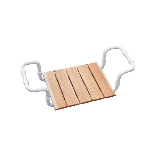 Dianflex SEDILE PER VASCA REGOLABILE LARICE SENZA SCHIENALE TELAIO BIANCO       Larice / Bianco - 151-4161
