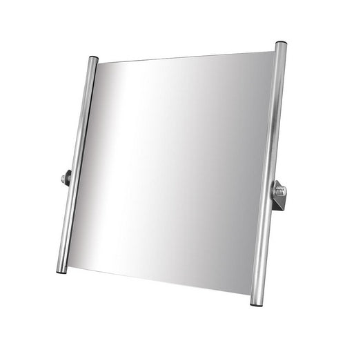 Dianflex SPECCHIO RECLINABILE CON VETRO DI SICUREZZA   cm. 60 x 65 Bianco - 151-5002-BI