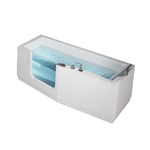 Dianflex VASCA PER ANZIANI IRIS CON TELAIO RUBINETTERIA E 2 PANNELLI   cm 170 x 80 DX - 151-N210-1780DX