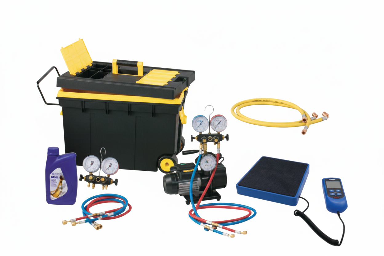 Wigam CADDY46D/5/100 kit universale per vuoto e carica 01010006002