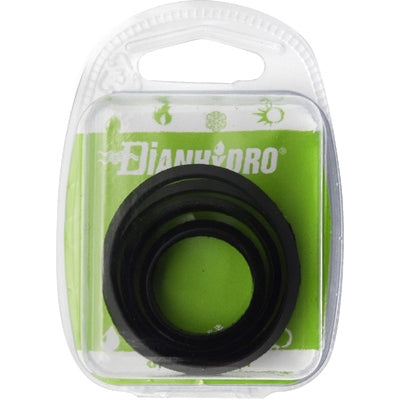 Dianflex KIT MISTO GUARNIZIONI CONICHE NERE BLISTER    pz.2 x Diam. (25 -32 -40) - 200-242YK-C01