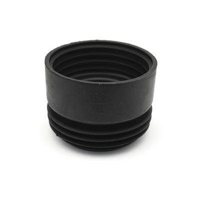 Dianflex PROLUNGA W.C. IN GOMMA NERA PER BRAGHE        Diam. 100/110 - 200-289