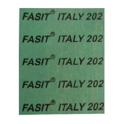 Dianflex FOGLIO ESENTE AMIANTO FASIT 202      Sp. 1,8 mm  - 50x75 cm - 200-M1120-1850