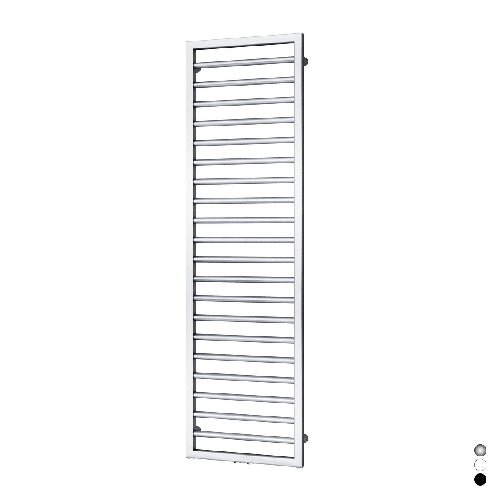 Dianflex TERMOARREDO ZEHNDER SUBWAY H. 1261   Nero Opaco Largh. cm 45 - 432-ZSB130-N45