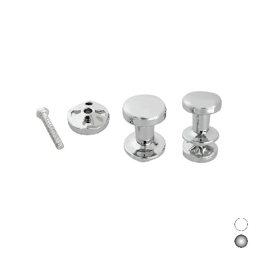 Dianflex COPPIA APPENDINI PER TERMOARREDO Cromo - 433-108-CR