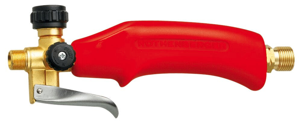 Rothenberger Impugnatura di sicurezza per gas propano con attacco filettato M14x1-3/8'L - 211111116