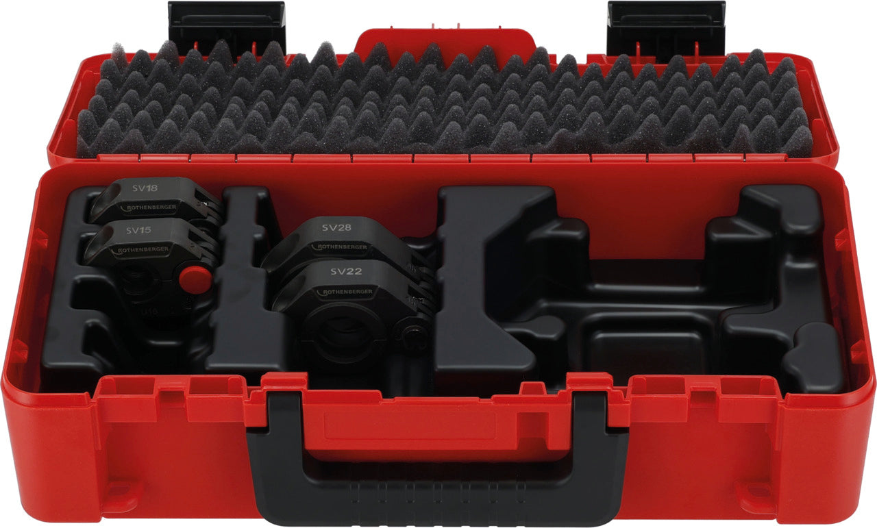 Rothenberger Set anelli a pressare, SV 15-18-22-28 - 1000003974