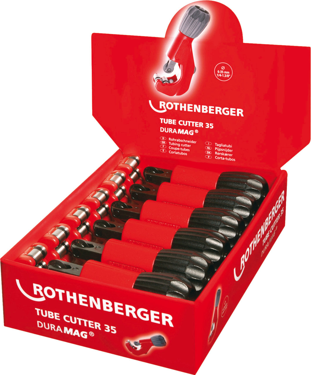 Rothenberger Tagliatubi TUBE CUTTER 35, DURAMAG, Display (6 pz) - 070027DB
