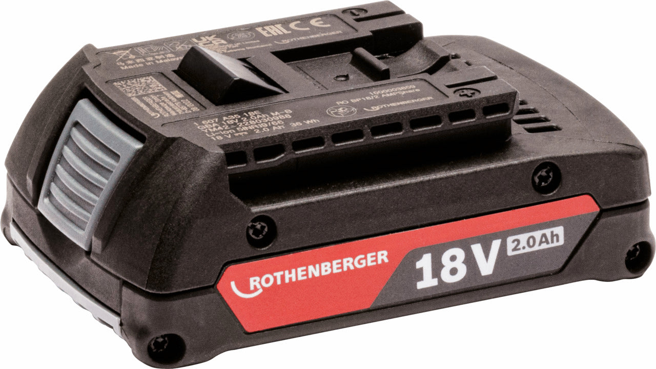 Rothenberger RO BP18/2 batteria ricaricabile, AMPS, EU - 1000003859