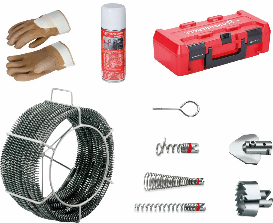 Rothenberger Set di spirali e utensili, 32 mm - 072962X