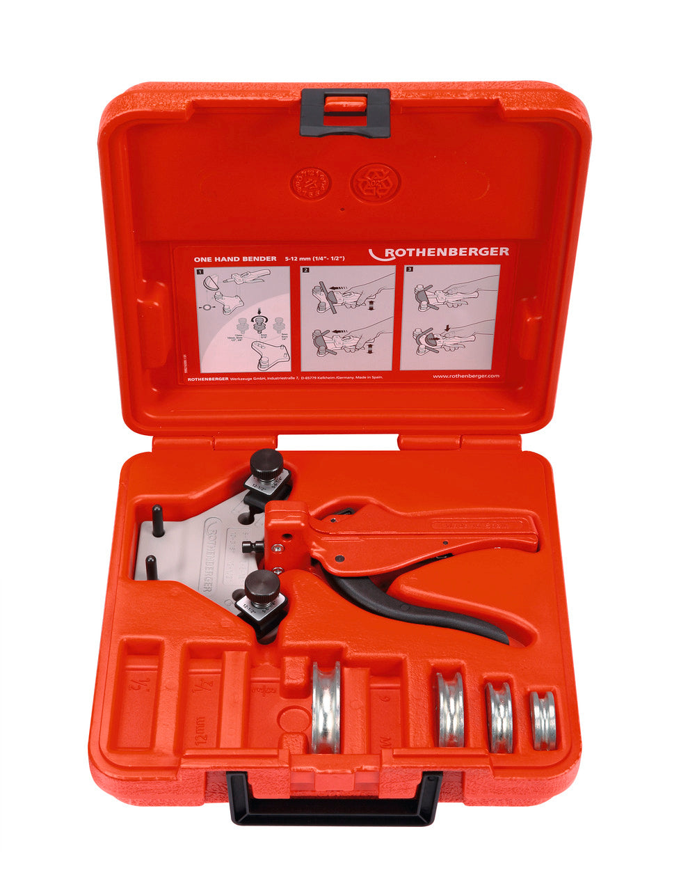 Rothenberger TUBE BENDER-Set, 5-6-8-10 mm - 24131