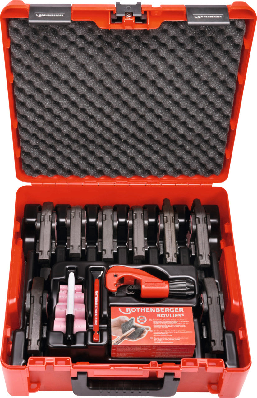 Rothenberger Set Ganasce Standard Maxi Pro 1/4'-1.1/8', EU - 1000002207