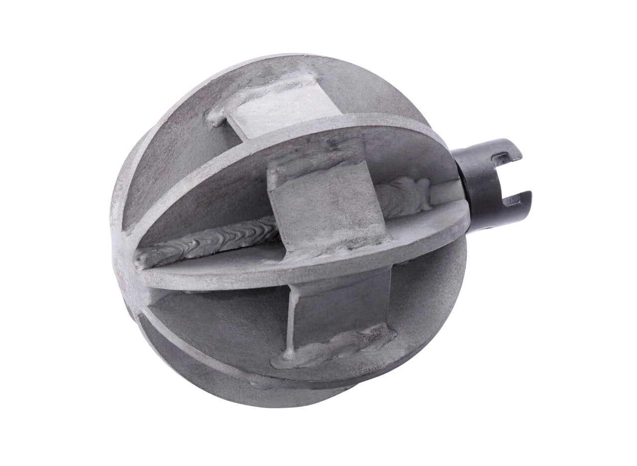 Rothenberger Fresa a testa rotante, 22 mm, 8 pale, 90mm - 72227