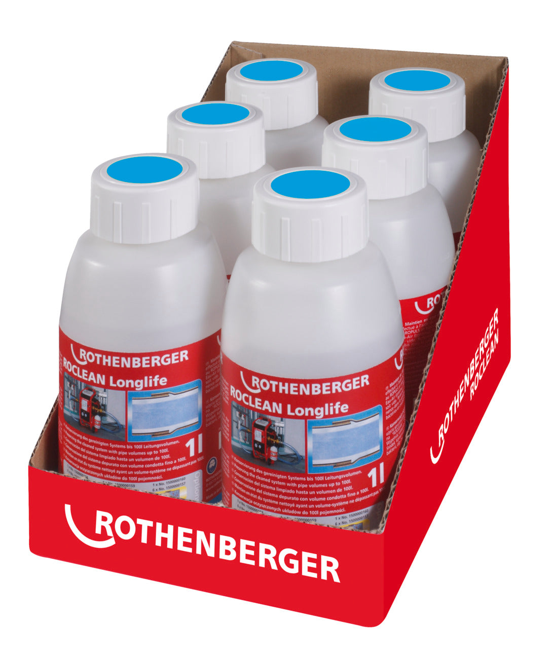 Rothenberger ROCLEAN Blu - Soluzione conservante (6 pz) - 1500000202