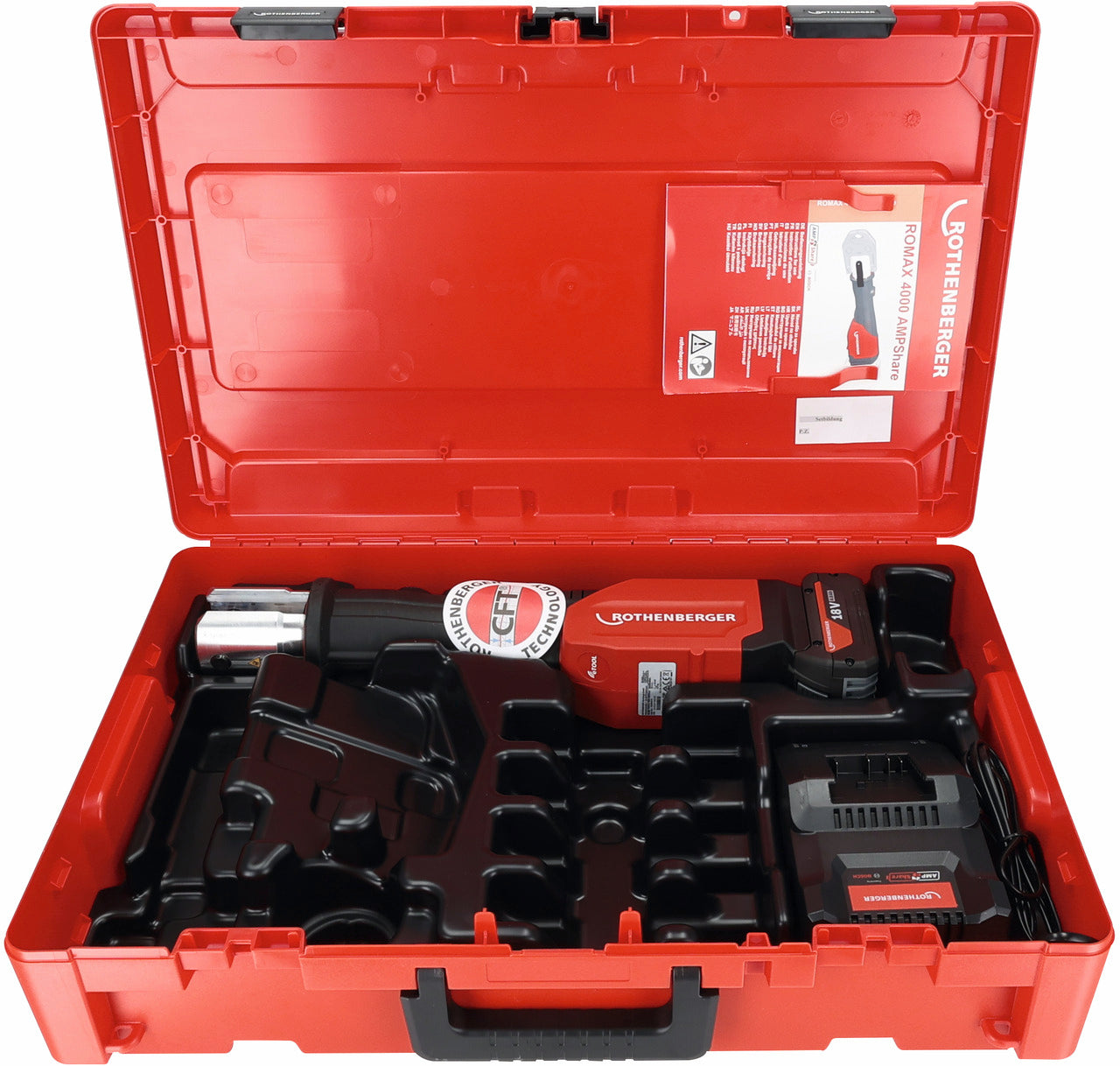 Rothenberger ROMAX 4000 Basic Set 4Ah, EU AMP - 1000004165
