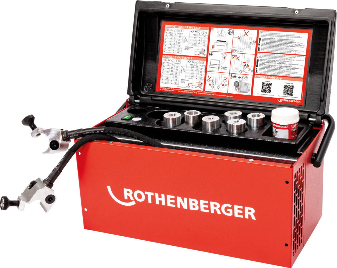 Rothenberger ROFROST II R290 1.1/4' + 6 riduzioni, 230V - 1500004195