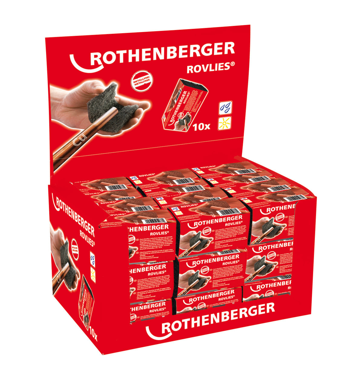 Rothenberger ROVLIES Display, 36Pack a 10St. - 045268D