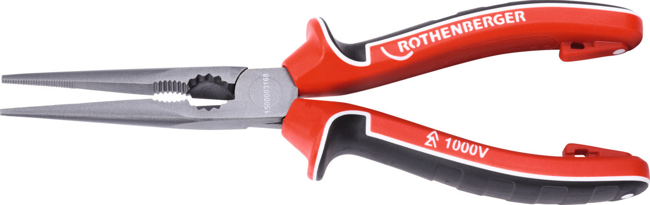 Rothenberger Pinze per elettricisti, con ganasce piatto-ovali, dritte 200 mm - 1500003168