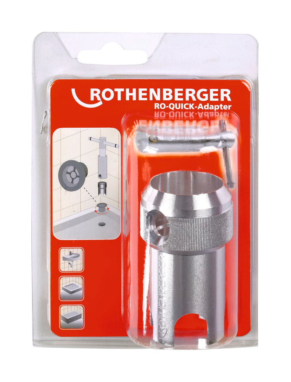 Rothenberger Adattatore vasca da bagno per RO-QUICK - 70413