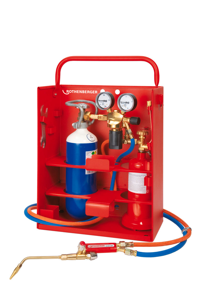 Rothenberger ALLGAS 2000 HP 0.5/2 Compact-Set, 22 pezzi - 35655