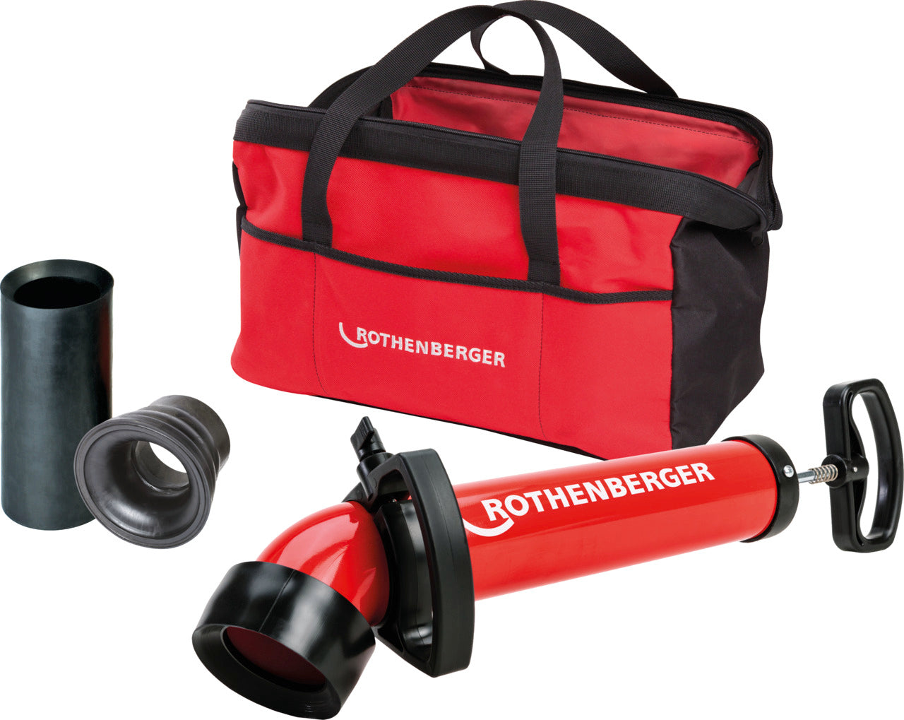 Rothenberger ROPUMP SUPER PLUS Set con 3 adattatori - 1000001762