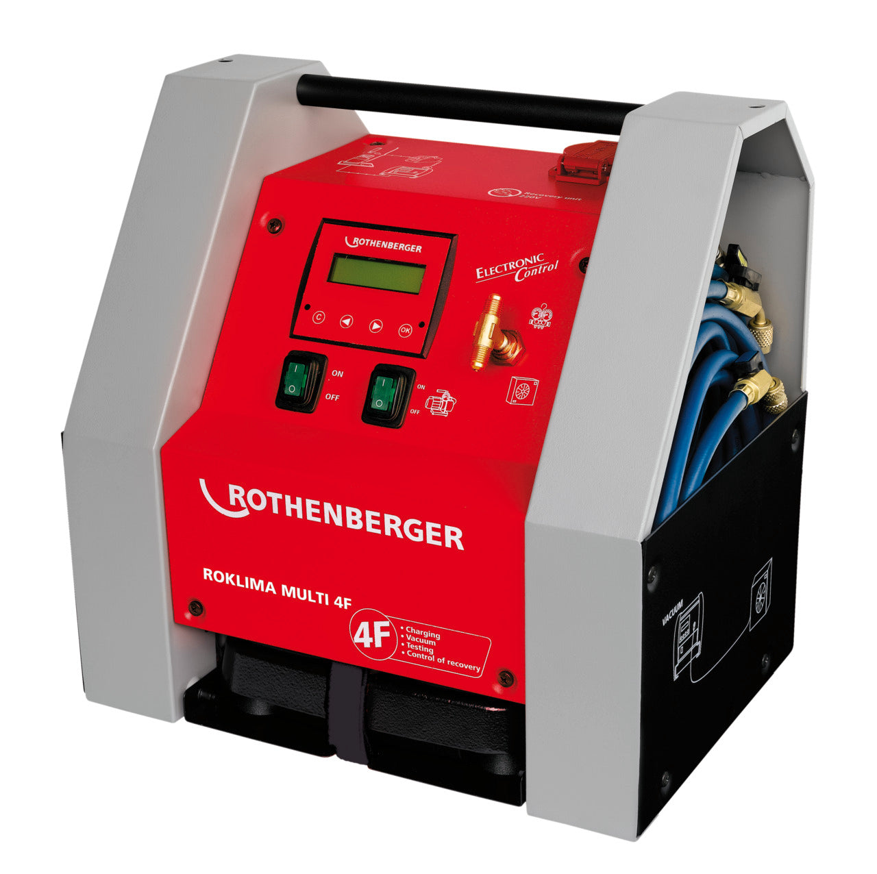Rothenberger Dispositivo di manutenzione della refrigerazione/condizionamento completamente automatico Roklima Multi 4F - 1000000138
