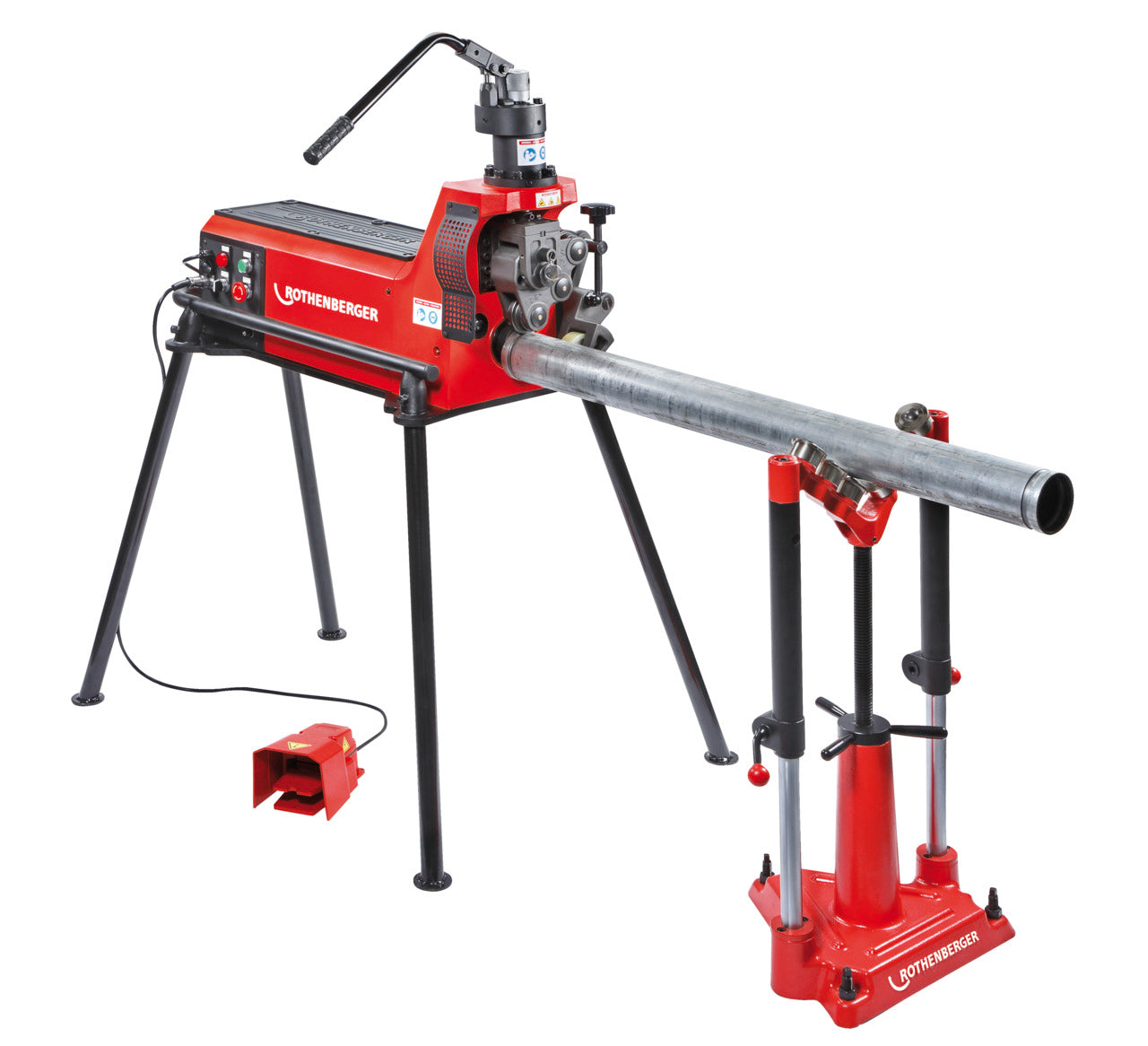 Rothenberger Scanalatrice a rulli da banco, ROGROOVER 1-12', 230 volt, 50 Hz - 1500001351