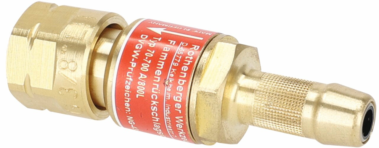 Rothenberger Valvola di non ritorno per tubo acetilene, 9 mm - 540321