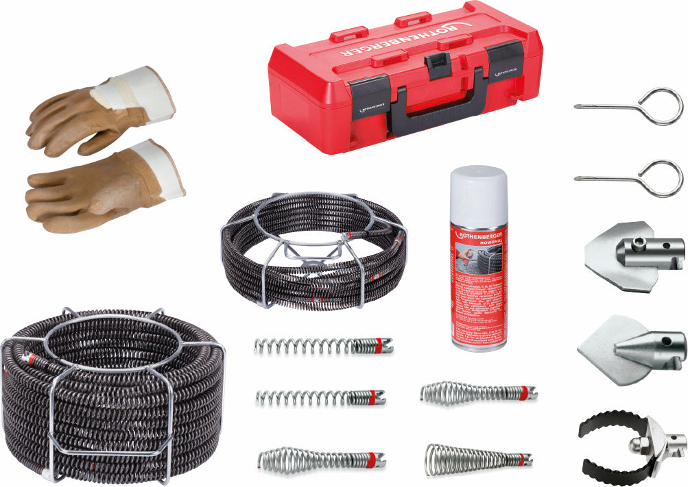 Rothenberger Set spirali Standard e utensili 16-22 mm - 072956X