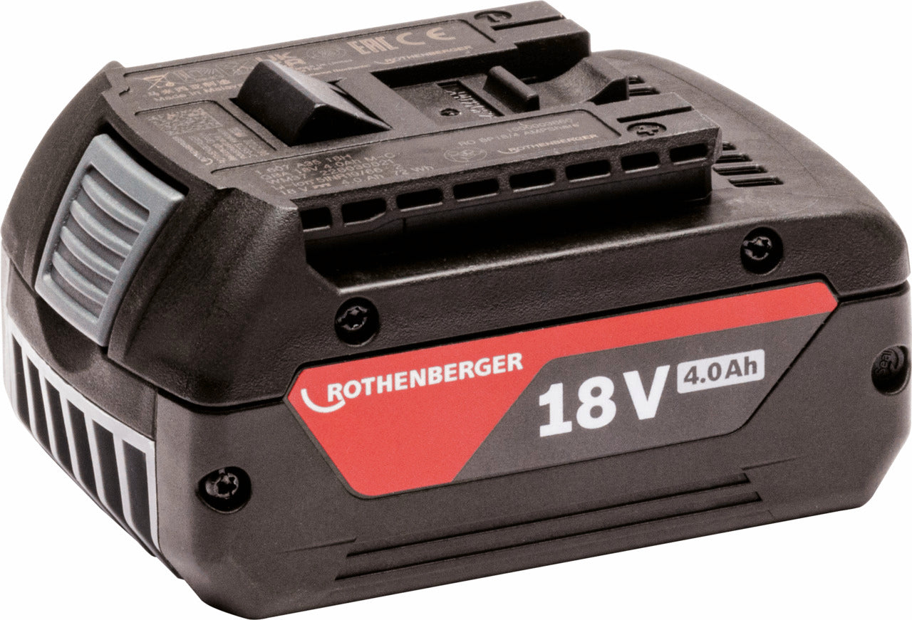 Rothenberger RO BP18/4 batteria ricaricabile, AMPS, EU - 1000003860