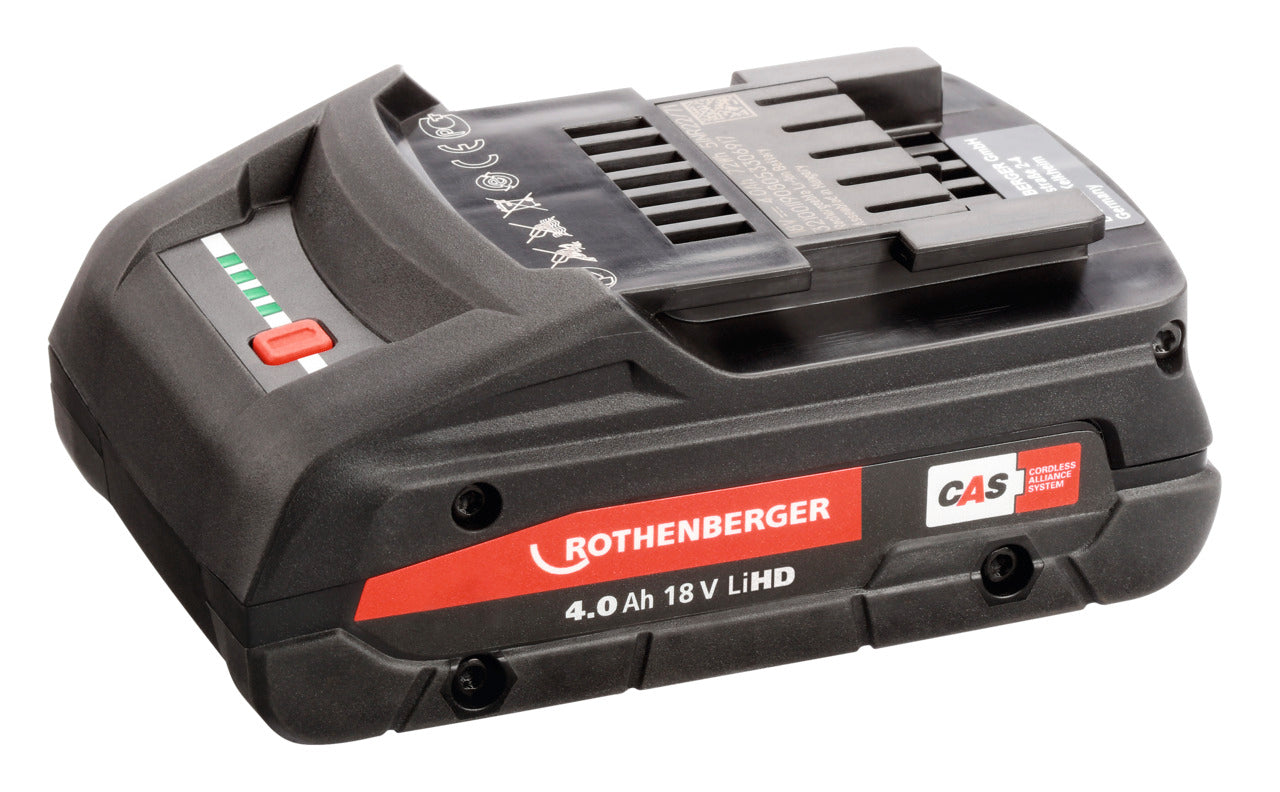 Rothenberger RO BP18/4 - Batteria Li-HD 18V/4,0 Ah - 1000002548