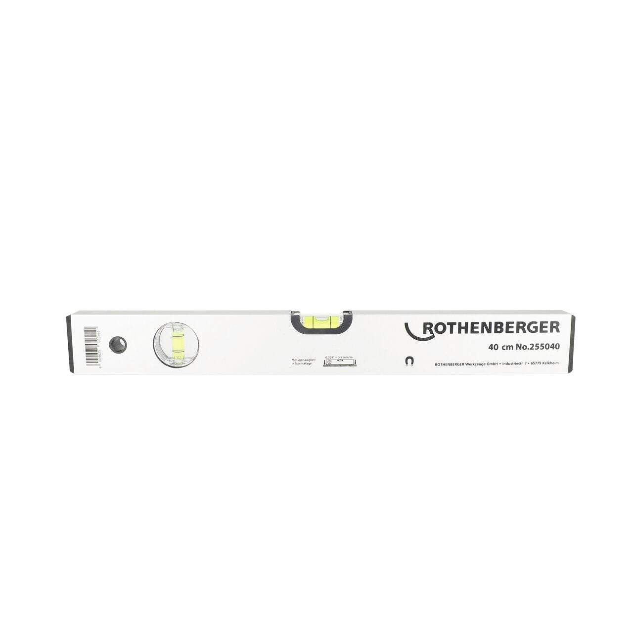 Rothenberger Livella, 400 mm, con 6 calibri - 255040