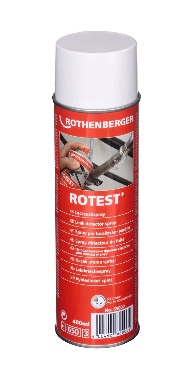 Rothenberger Spray per il rilevamento delle perdite, 400ml - 65000
