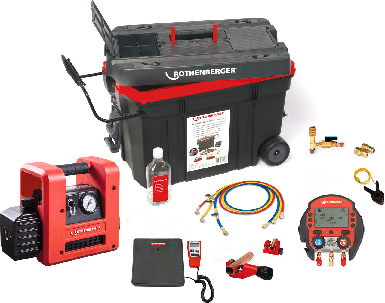 Rothenberger ROCADDY 121 R32 Digital - Stazione universale per vuoto e carica - 1000002561