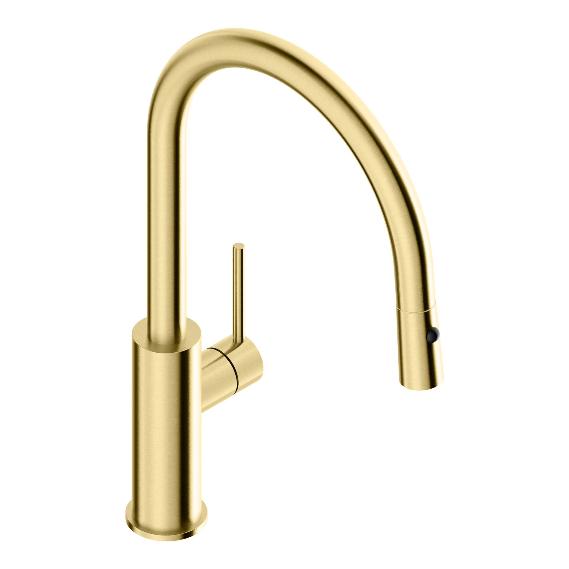 Tubico Kitchen Flows Miscelatore cucina in acciaio inox 316L oro Made in Italy T13009G