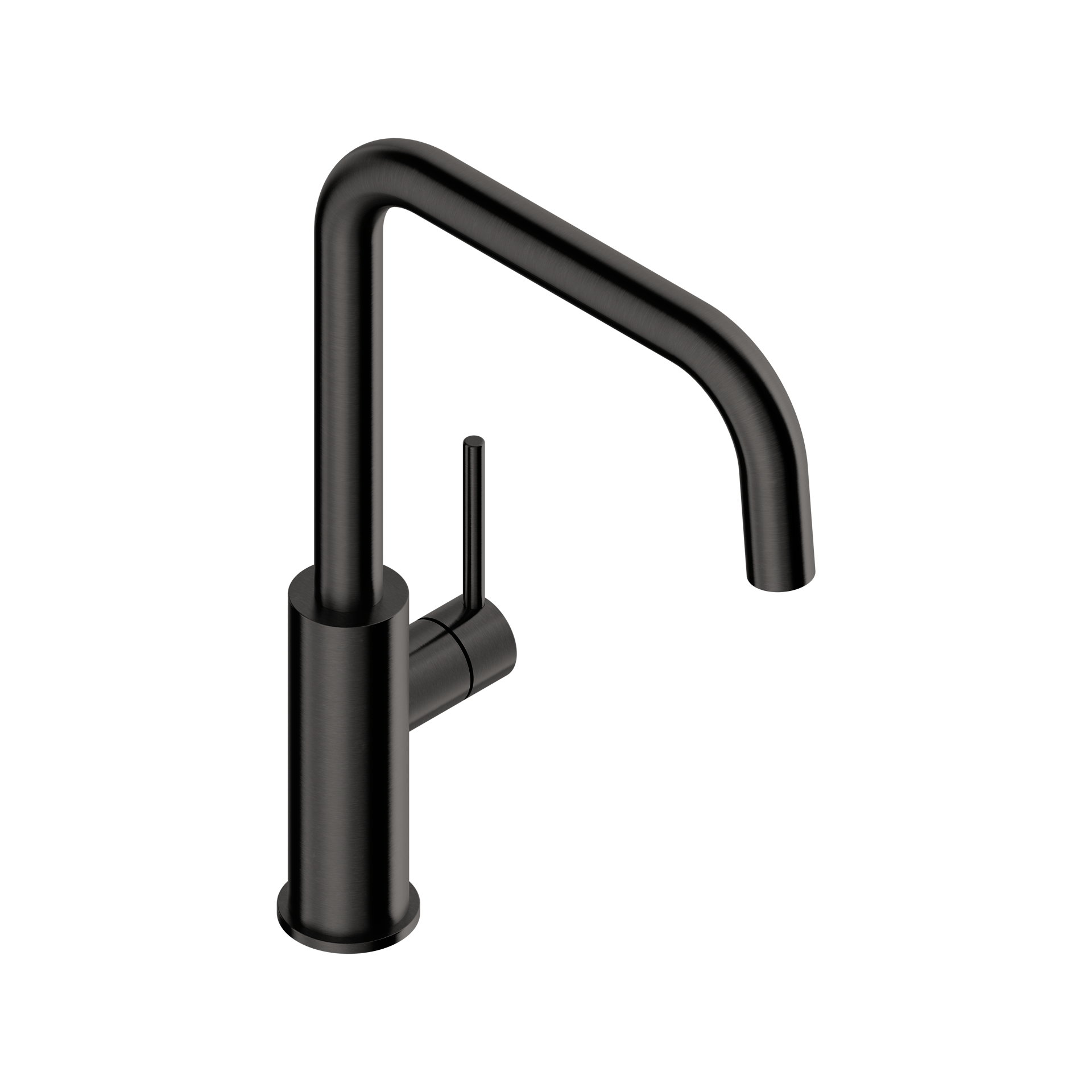 Tubico Kitchen Flows Miscelatore cucina in acciaio inox 316L nero Made in Italy T13105B
