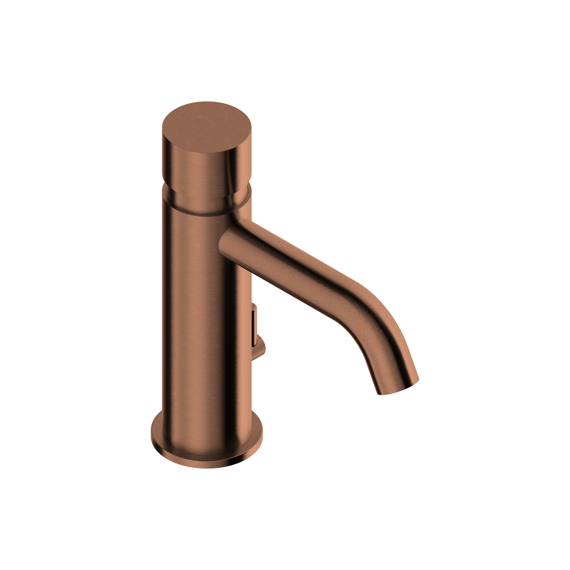 Tubico - Miscelatore per lavabo temporizzato in acciaio inox 316L - Copper PVD - T14119C