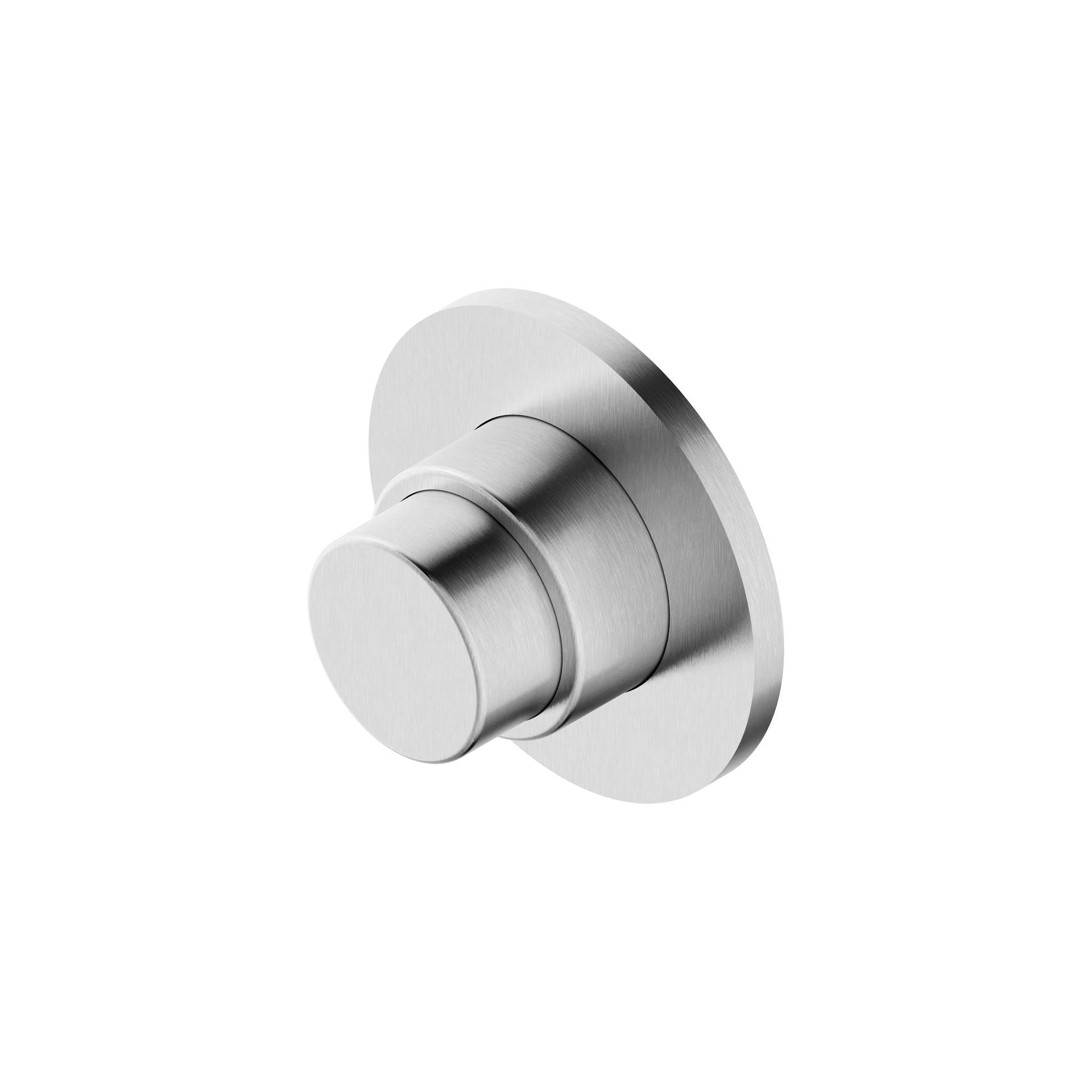 Tubico - Rubinetto doccia temporizzato ad incasso in acciaio inox 304L - Brushed - T14245S