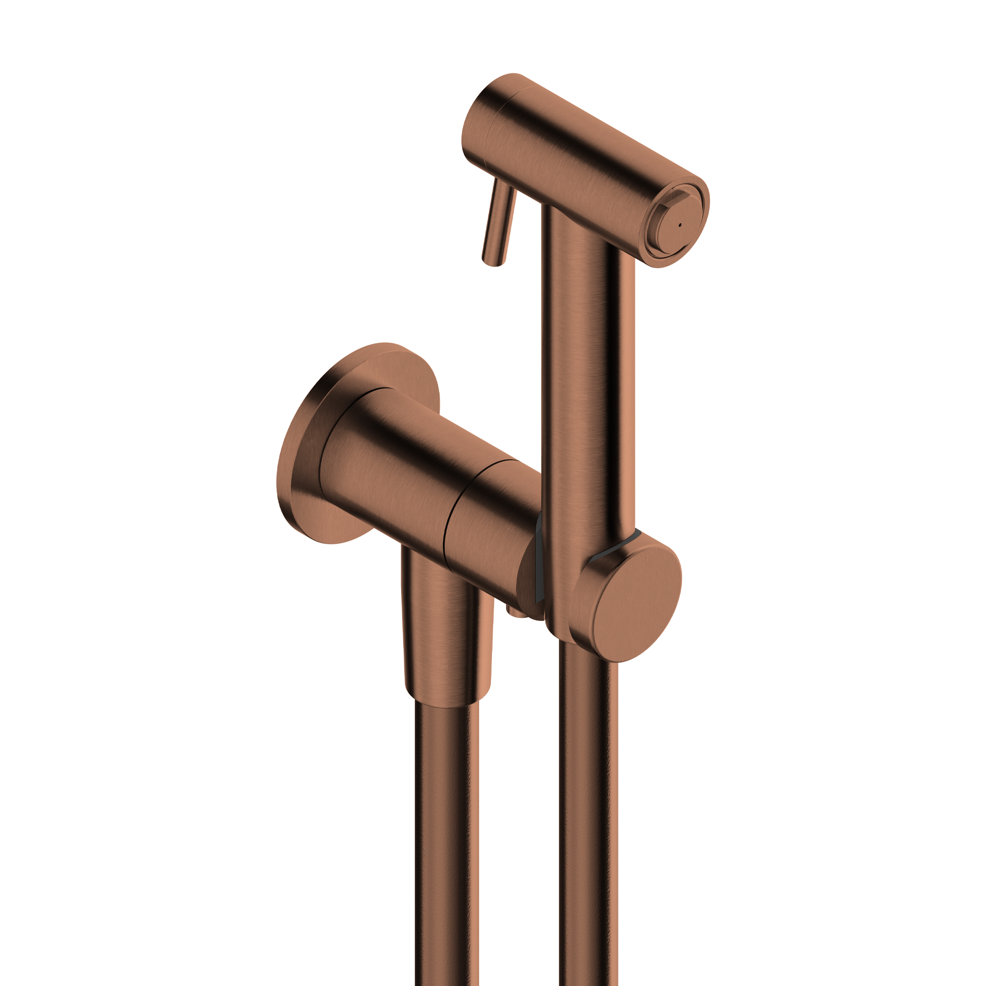 Tubico Set wc inox 316L rame con idroscopino Made in Italy T34061C