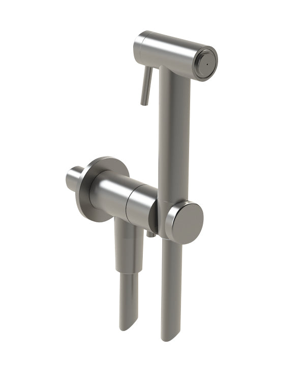 Tubico Set WC idroscopino in acciaio inox 316L - Gold PVD - T34061G
