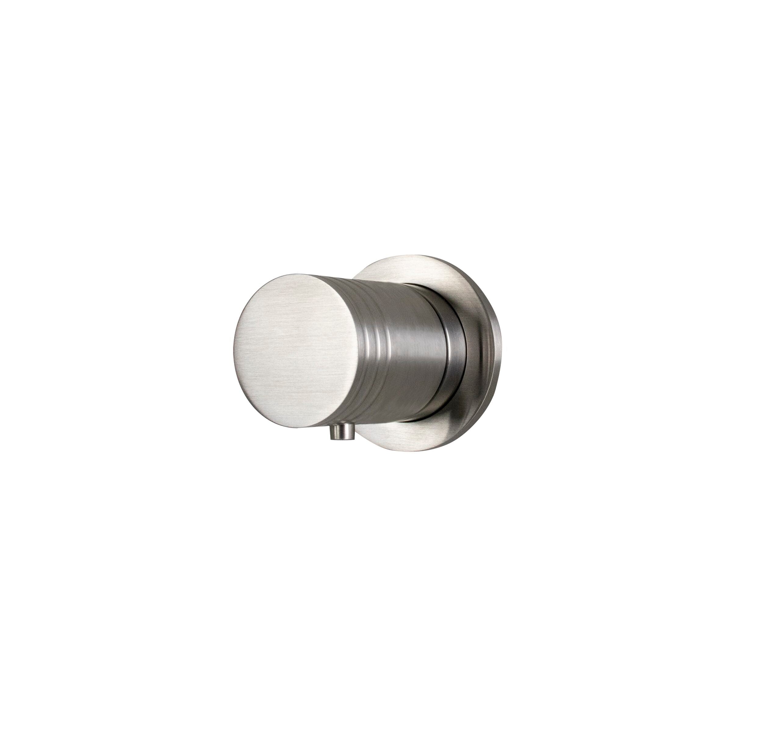 Tubico Deviatore rotativo incasso 3 vie in acciaio inox 316L - Copper PVD - T34151C