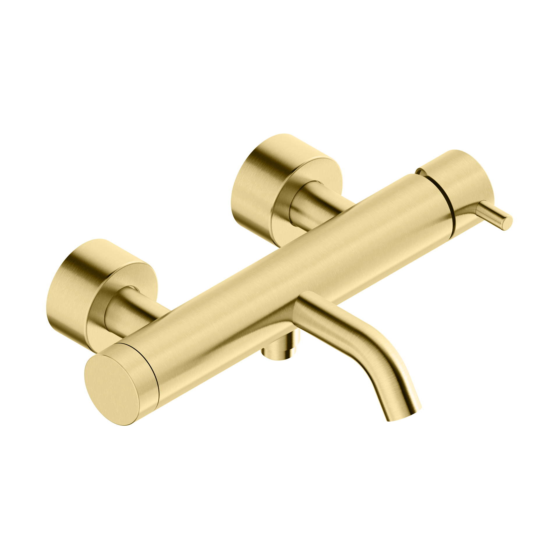 Tubico - Miscelatore monocomando esterno vasca in acciaio inox 316L - Gold PVD - T54011G