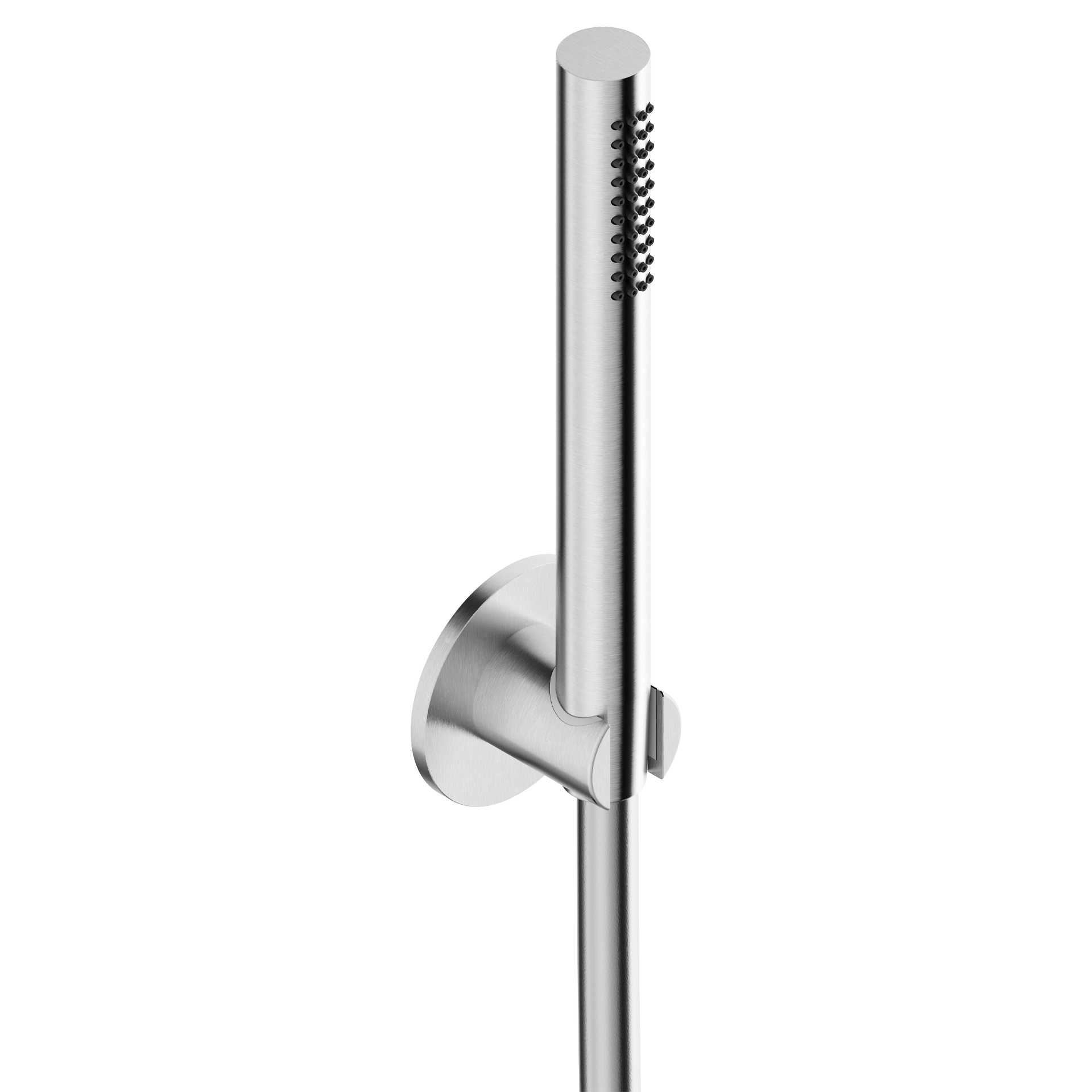 Tubico - Set doccia in acciaio inox 316L senza presa acqua - Brushed - T54076S