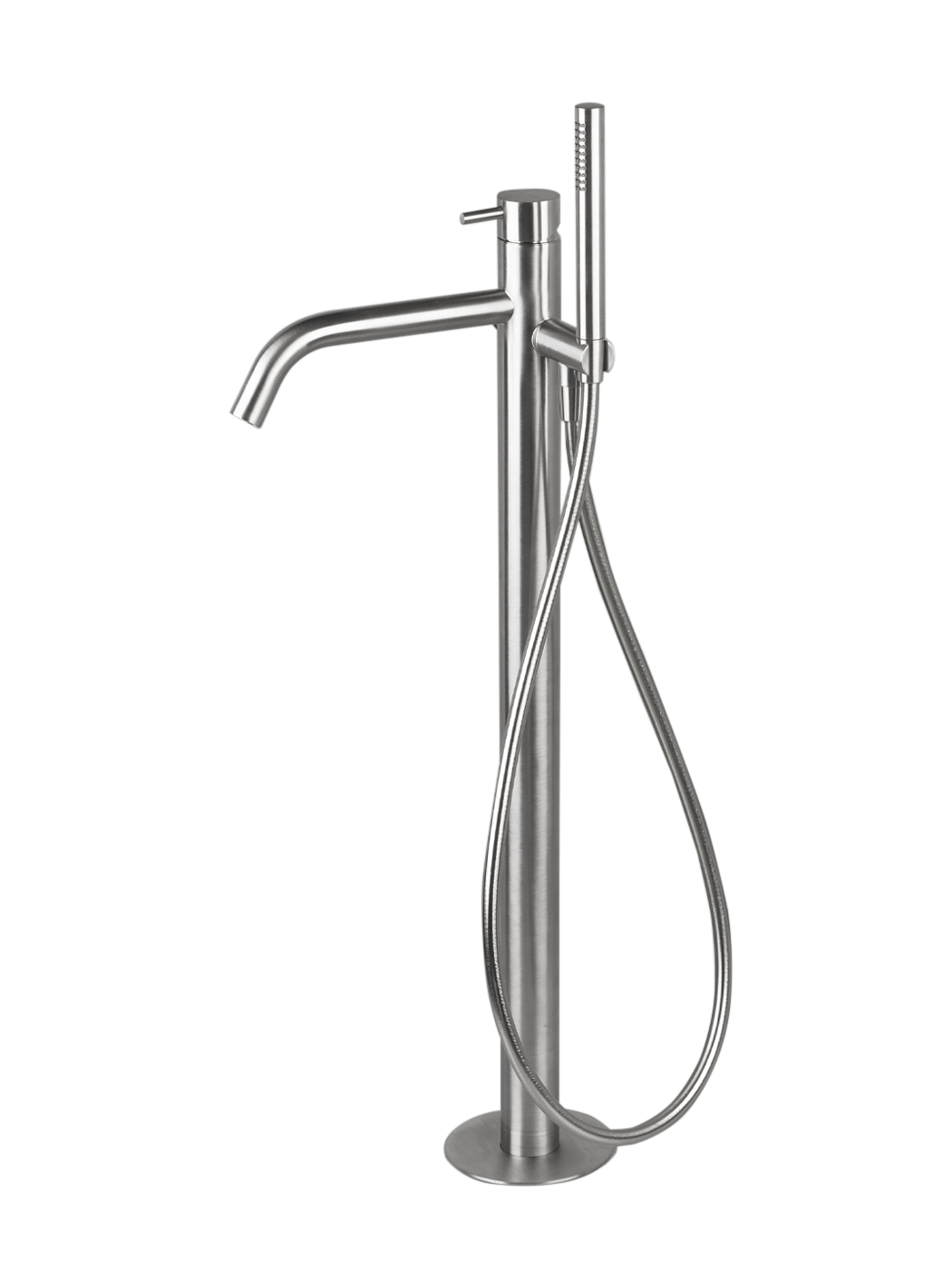 Tubico - Miscelatore freestanding vasca in acciaio inox 316L - Gold PVD - T54124G