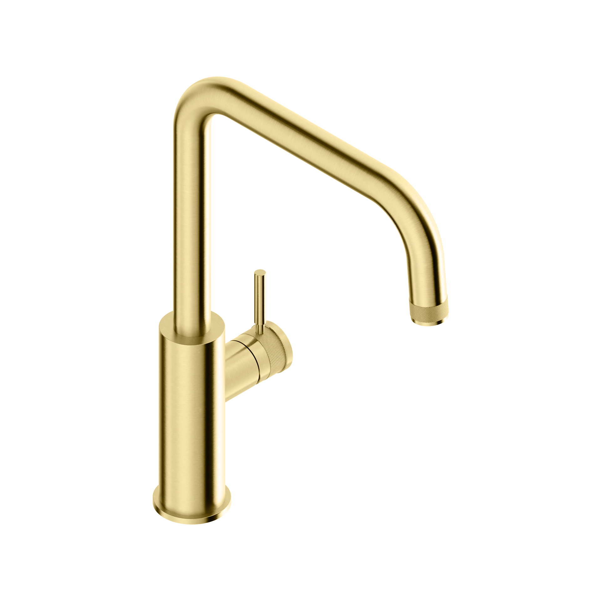 Tubico Kitchen Flows Miscelatore cucina in acciaio inox 316L oro Made in Italy T83105G